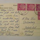 VANHA Postikortti Laiva Rigel 1955 - pikkukuva 2