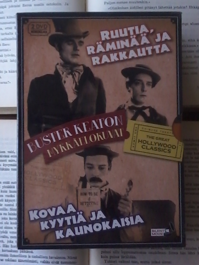 Buster Keaton: mykkäelokuvat (2DVD, UUSI!)