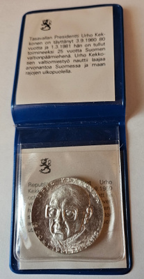 UKK 25 v presidenttinä, juhlaraha