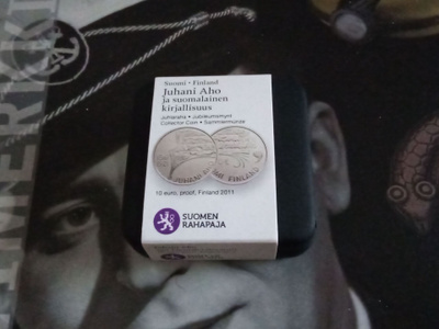 10€ Proof Juhani Aho ja suomalainen kirjallisuus