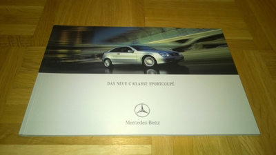 Esite Mercedes C-sarja Sportcoupe W203/CL203, 2001