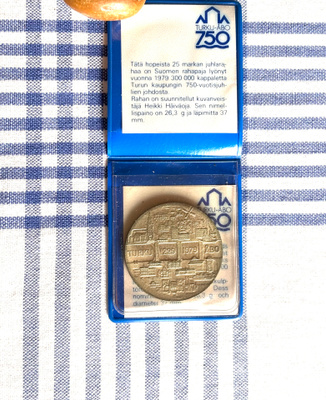 Turku 750 vuotta. Juhlaraha 1979