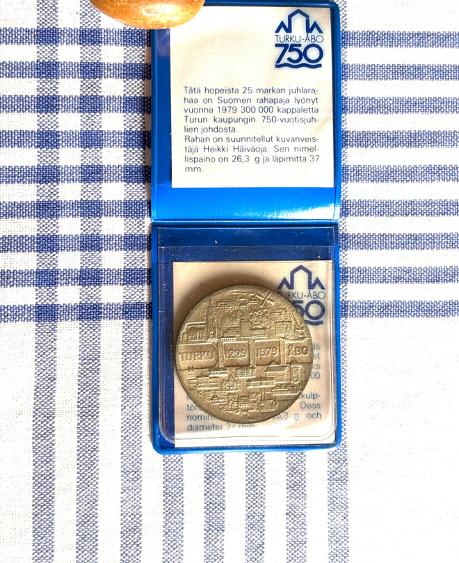 Turku 750 vuotta. Juhlaraha 1979