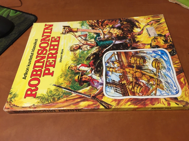 ARTKON KUVITETUT KLASSIKOT ROBINSONIN PERHE HYVÄ