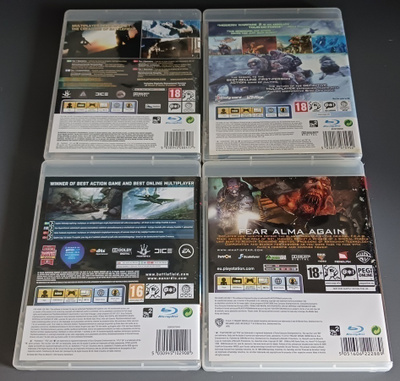 PS3-pelipaketti, 5 peliä