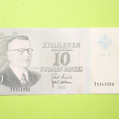 10 Markkaa 1963