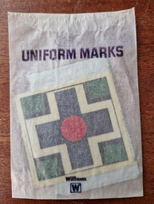 Williams univormu merkit Uniform Marks