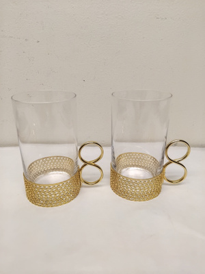 IITTALA, SARPANEVA, KARAATTI -LASIT, 2 KPL