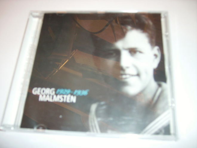 CD GEORG MALMSTEN På Svenska 1929-1935 vol.1 (Sis.pk:t)