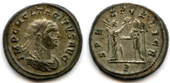 ANCIENT / ROME (II): EMPIRE / Tacitus, Antoninianus AD 276