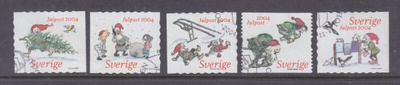 Ruotsi 2004 joulumerkit.