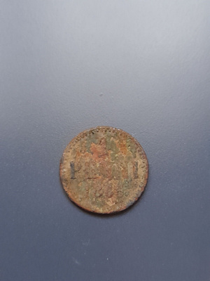 1 PENNI 1866.