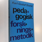 Karl-Gustaf Stukat : Pedagogisk forskningsmetodik - pikkukuva 1