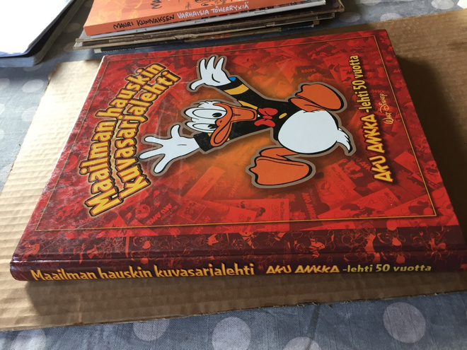 DISNEY AKU ANKKA LEHTI 50 VUOTTA HYVÄ