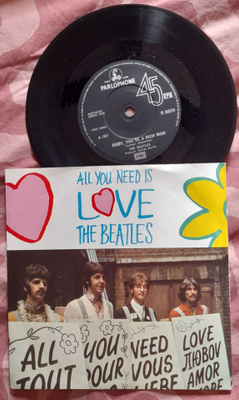 Beatles - All you need is love 7"