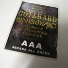 GOTTHARD / UNISONIC VENÄJÄN KEIKAT 2012 BACKSTAGEPASSI - pikkukuva 2