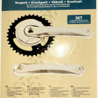 Biltema kampisarja vääntiö polkupyörään (36T,122mm) - pikkukuva 1