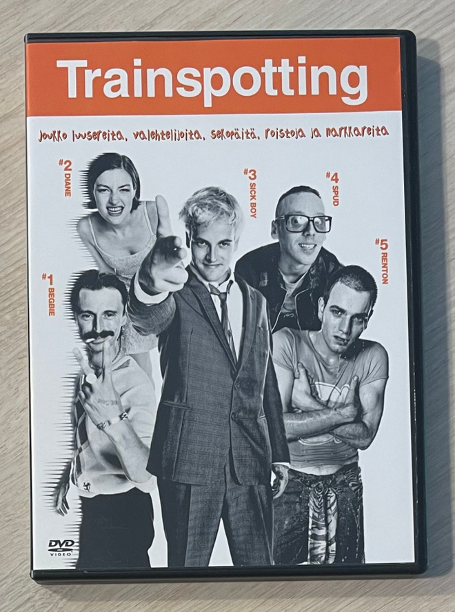 Trainspotting (1996) Danny Boylen musta draamakomedia (UUSI)