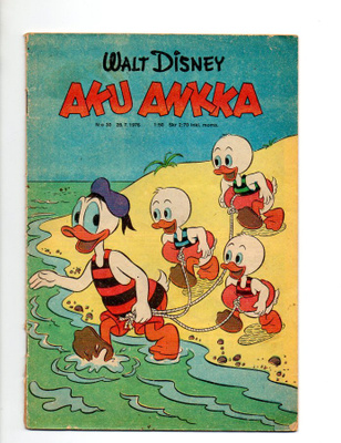 Walt Disney: Aku Ankka N:o 30 / 1976
