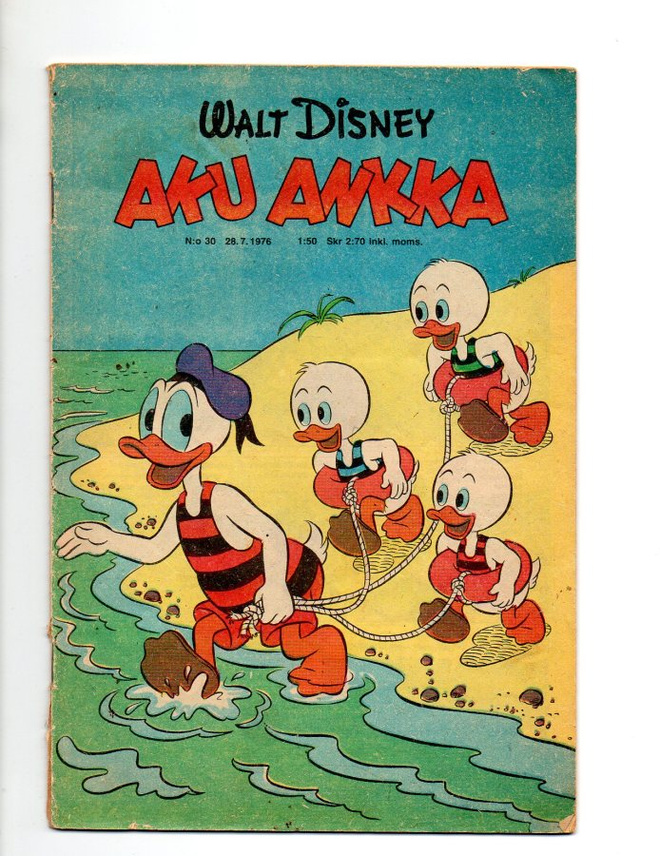 Walt Disney: Aku Ankka N:o 30 / 1976