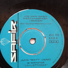 KUVAPUSSI SINGLE -LEVY: JUHA " WATT " VAINIO - pikkukuva 2