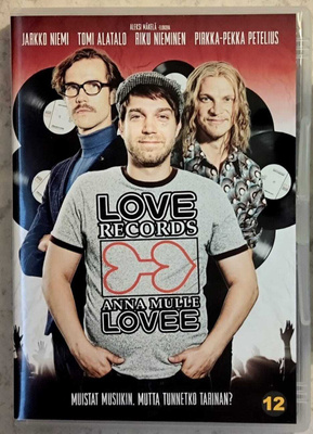 LOVE RECORDS - ANNA MULLE LOVEE – DVD 2016 - Tomi Alatalo ym