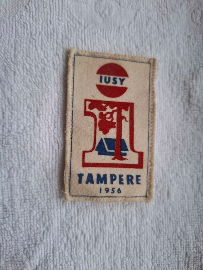 IUSY TAMPERE 1956  Kangasmerkki
