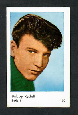 Keräilykuva - Bobby Rydell Serie N 190