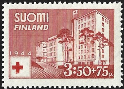 1944 Punainen Risti 3:50 mk + 75 p **  LaPe 280