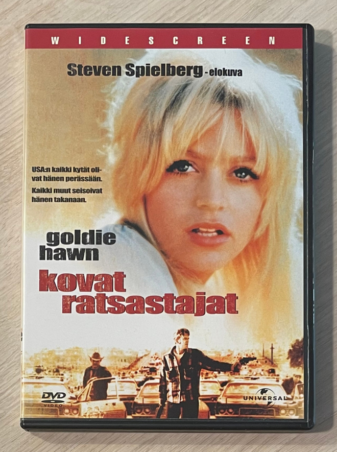 Steven Spielberg: KOVAT RATSASTAJAT (1974) Goldie Hawn