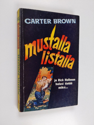 Carter Brown : Mustalla listalla