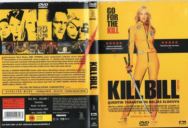 Kill Bill Vol.1	(17 089)	k	-FI-	suomik.	DVD	uma thurman	2003