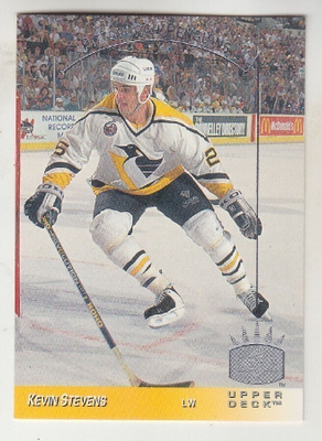 Kevin Stevens 93-94 UD sp insert