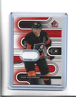 CAM ATKINSON - JERSEY=VALK #28 - SP GAME USED 2022-23