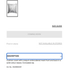 H&M Home paljettityynynpäällinen / sequin cushion cover – ho - pikkukuva 2