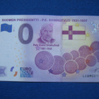 0-euron seteli: presidentti P. E. Svinhufvud 1931-1937 - pikkukuva 1