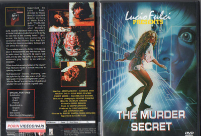 murder secret (7 208) UUSI -ulk- DVD 1988 italia, audio/s