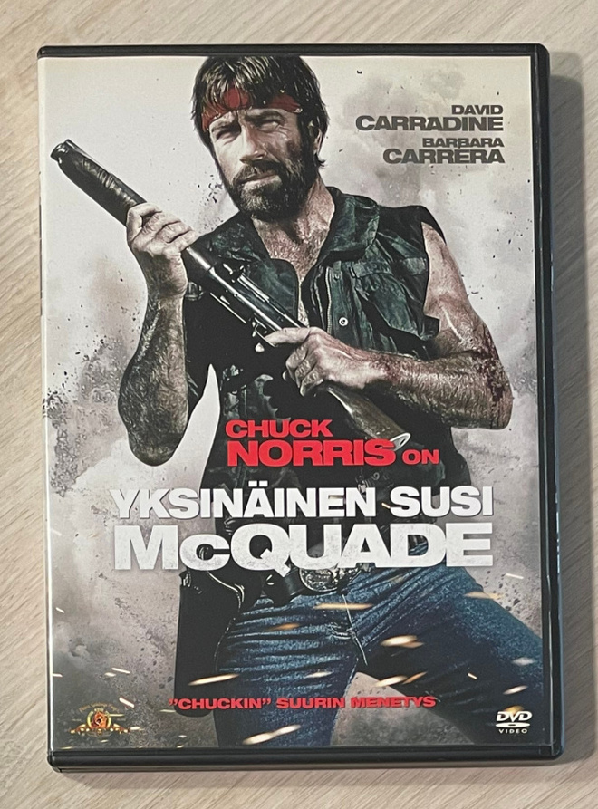 Yksinäinen susi McQuade (1983) Chuck Norris