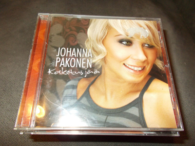 CD JOHANNA PAKONEN ** KOSKETUS JÄÄ **