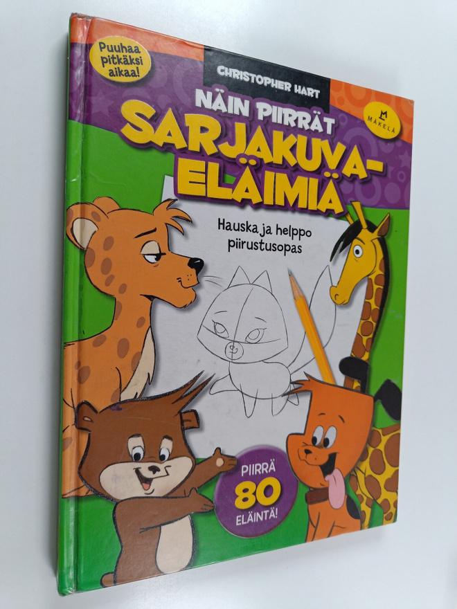 Christopher Hart : Näin piirrät sarjakuvaeläimiä : hauska...