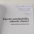 Taipuuko sosiaalipolitiikka urbaaniin elämään? : kooste s... - pikkukuva 3