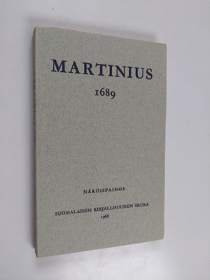 Martinius 1689