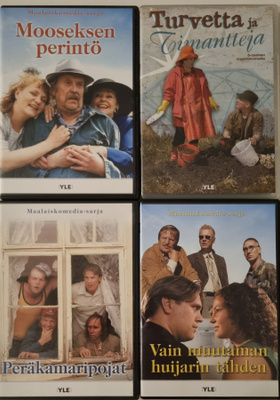 MAALAISKOMEDIA -SARJA DVD (4 DISC)