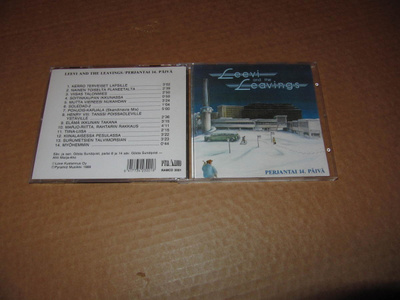 Leevi And The Leavings CD Perjantai 14.Päivä v.1989 Orig.