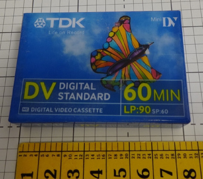 sek, TDK Digital Video Casette - 60 min - UUSI / New