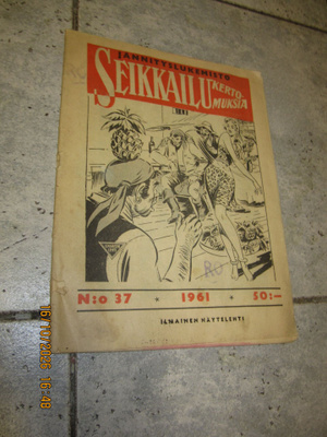 Seikkailukertomuksia N:o 37 / 1961 Ilmarisen näytelehti