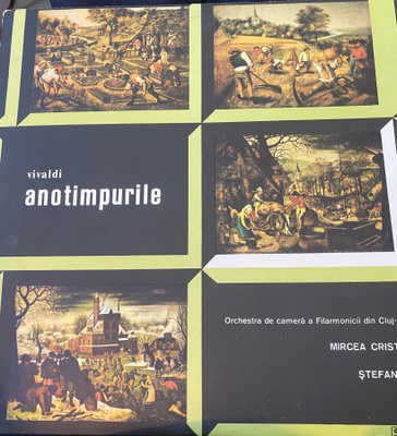 Vivaldi: Anotimpurile (Neljä vuodenaikaa) LP