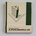 A.Puolimatka Oy – täysi tulitikkuaski 70-luvulta - pikkukuva 1
