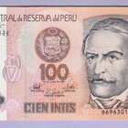 Peru 100 Intis v.1987 UNC P-133a - pikkukuva 1