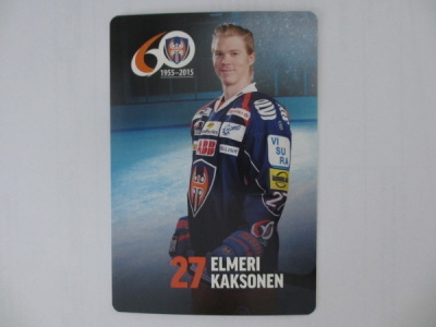 Elmeri Kaksonen Tappara teamset kortti